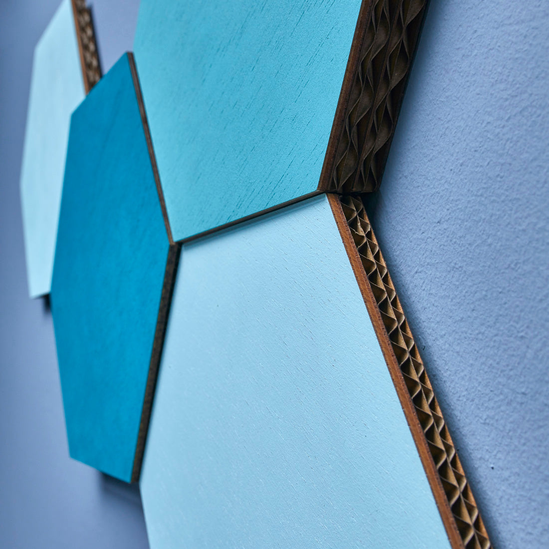 Panot decorativo azul